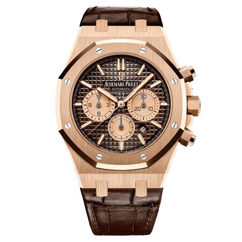 audemars piguet brown dial|audemars piguet oak watch.